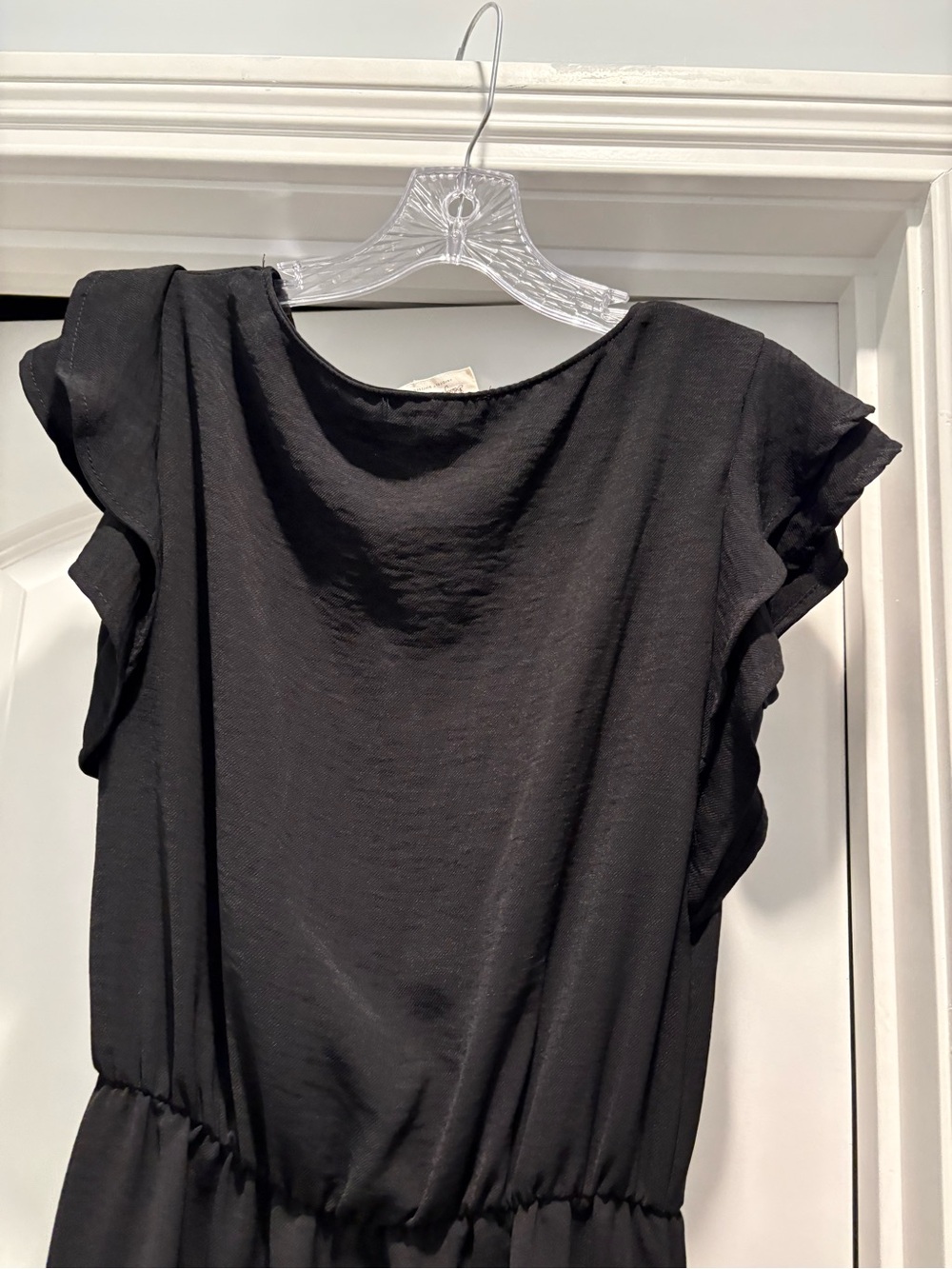 Black Ruffle Dress - Picture 7 of 7
